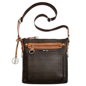 Giani Bernini Classic Crossbody Brown